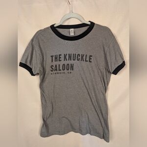 Sturgis ladies large ringer tee (fits more like a medium)